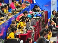 2014年6月—我系员工担任中国乒乓球公开赛志愿者