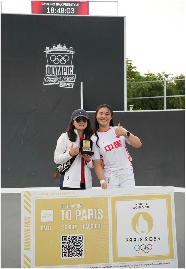 2024年7月—公司毕业生助力国家自由小轮车队获巴黎奥运会金牌