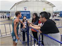 2018年5月—我系师生服务铁人三项世界杯赛