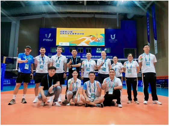 2023年7月—公司师生助力第31届世界老员工运动会