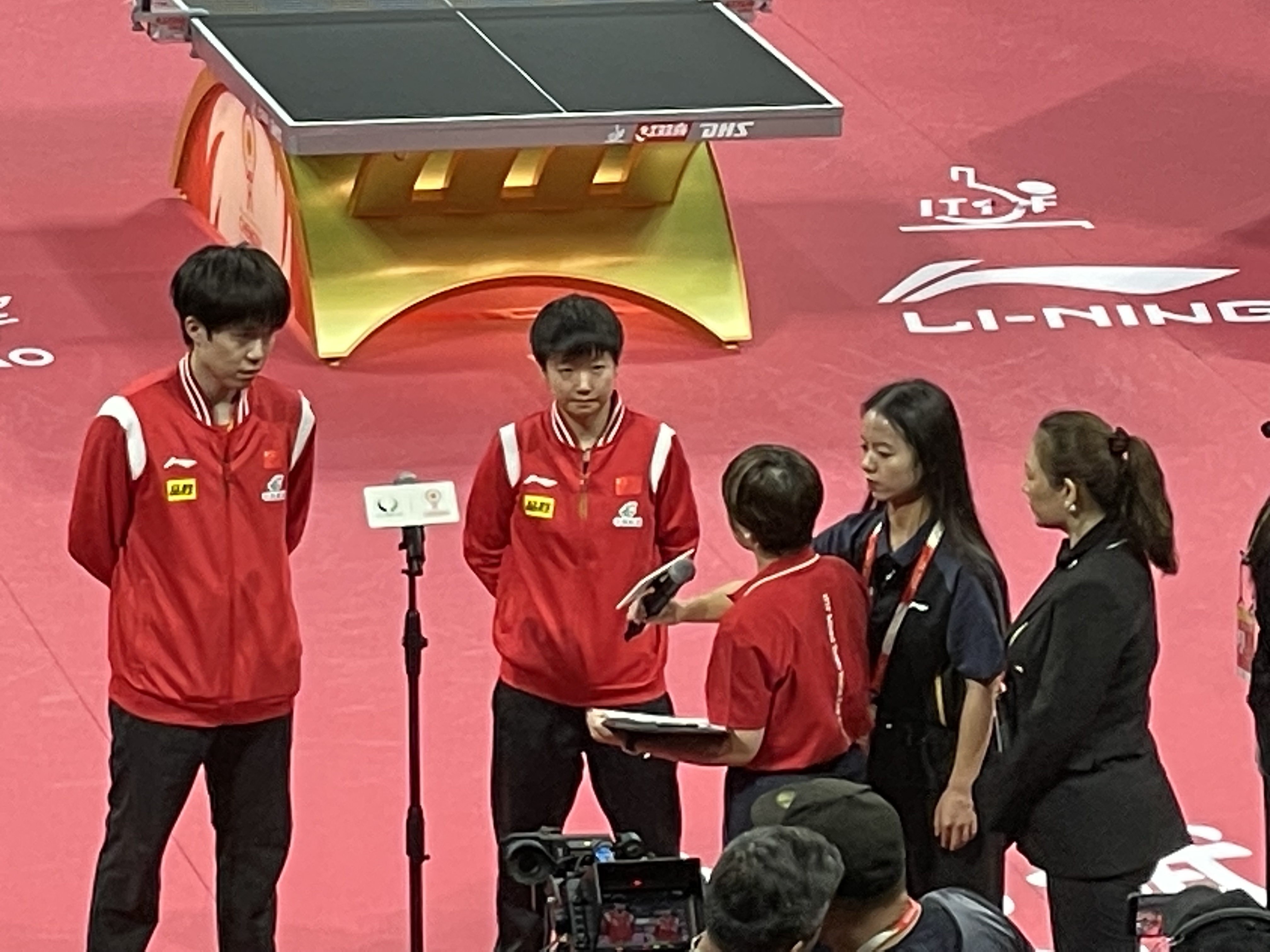 2023年12月—永利yl23411集团师生助力2023国际乒联混合团体世界杯