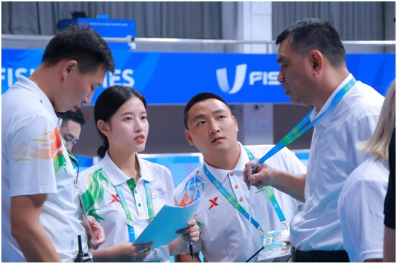 2023年7月—公司师生助力第31届世界老员工运动会