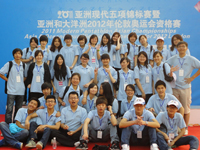 2011年5月—我系员工担任现代五项志愿者