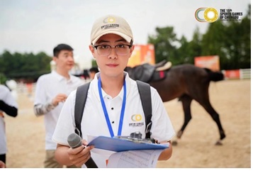 2024年7月—永利yl23411集团员工助力成都市第十五届运动会马术项目比赛
