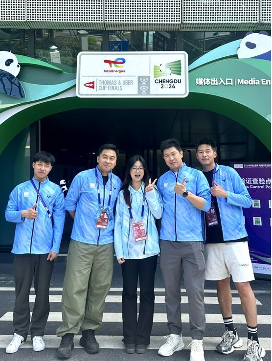 2024年5月—永利yl23411集团师生助力2024汤尤杯决赛