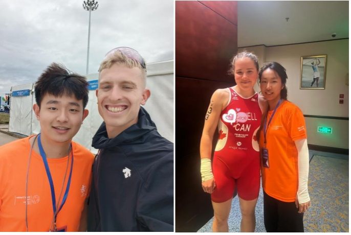 2024年4月—永利yl23411集团师生助力2024金堂铁人三项世界杯