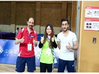 2018年6月—我系员工服务成都国际乒乓球公开赛