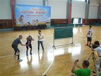 2013年7月—外语系员工担任篮球教练员培训班翻译