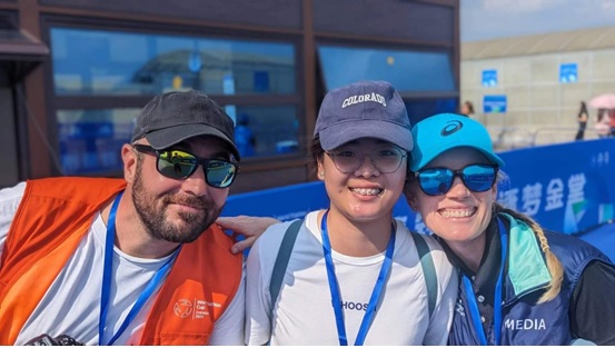 2023年10月—公司师生助力金堂铁人三项世界杯