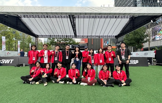 2023年10月—公司师生助力2023年国际篮联3x3篮球成都大师赛